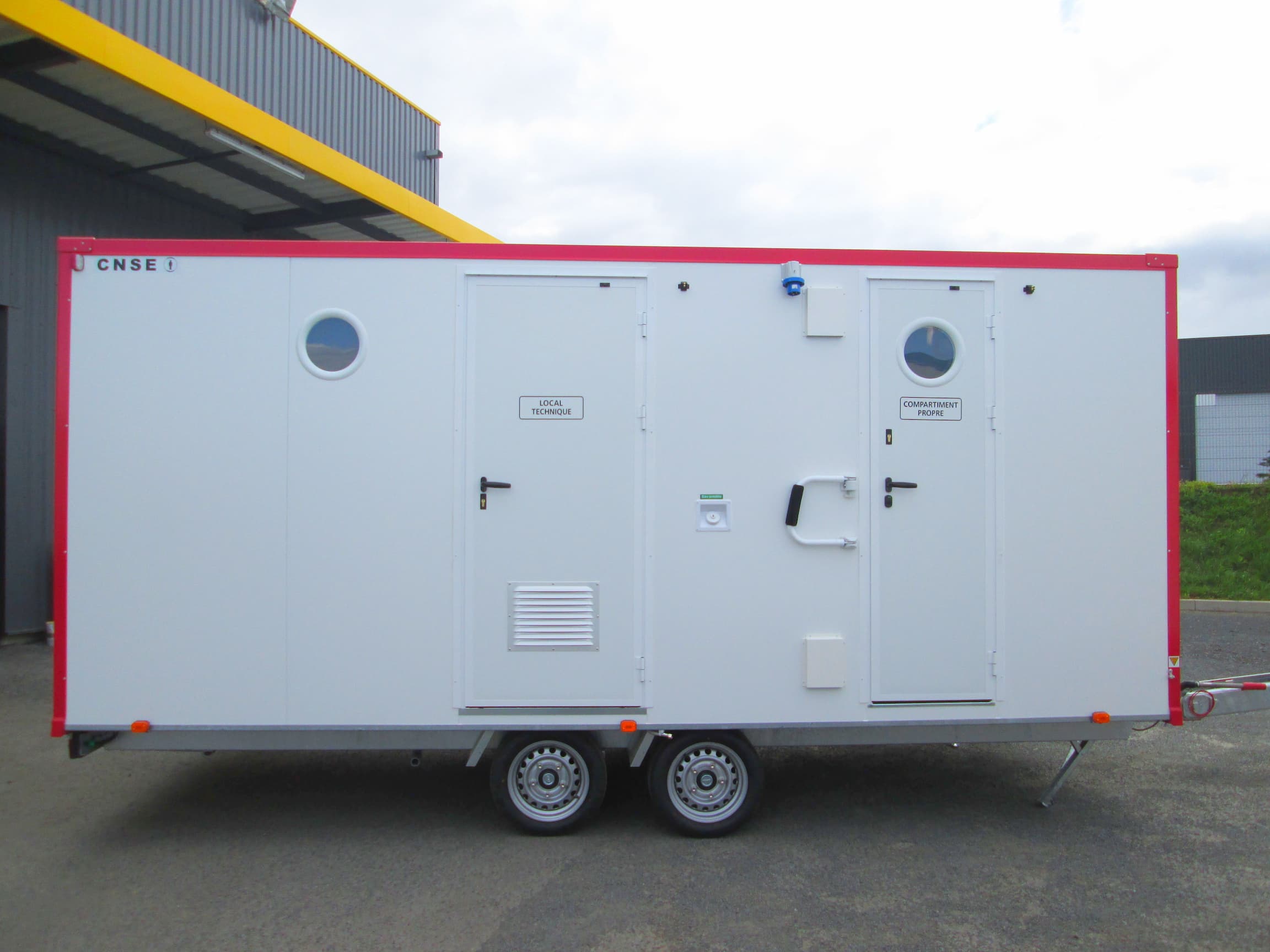 Unit s Mobiles De D contamination Amiante Tout Savoir CNSE